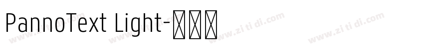 PannoText Light字体转换